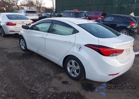 2015 Hyundai Elantra Se из США, поврежденный, VIN 5NPDH4AE9FH576192